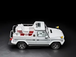 Mercedes Classe G elettrica Papamobile
