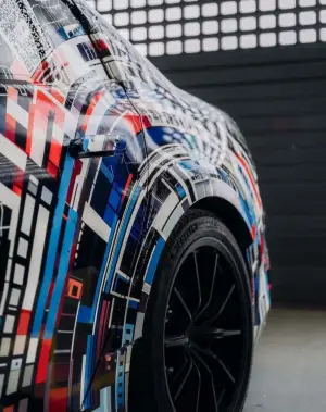 BMW M3 elettrica - Teaser - 1