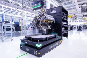 Lamborghini Temerario - Catena di montaggio
