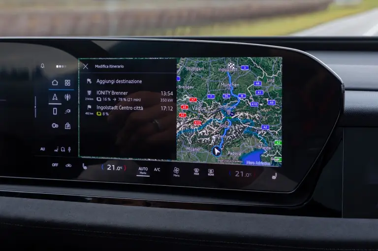 Audi e-tron trip planner - 10