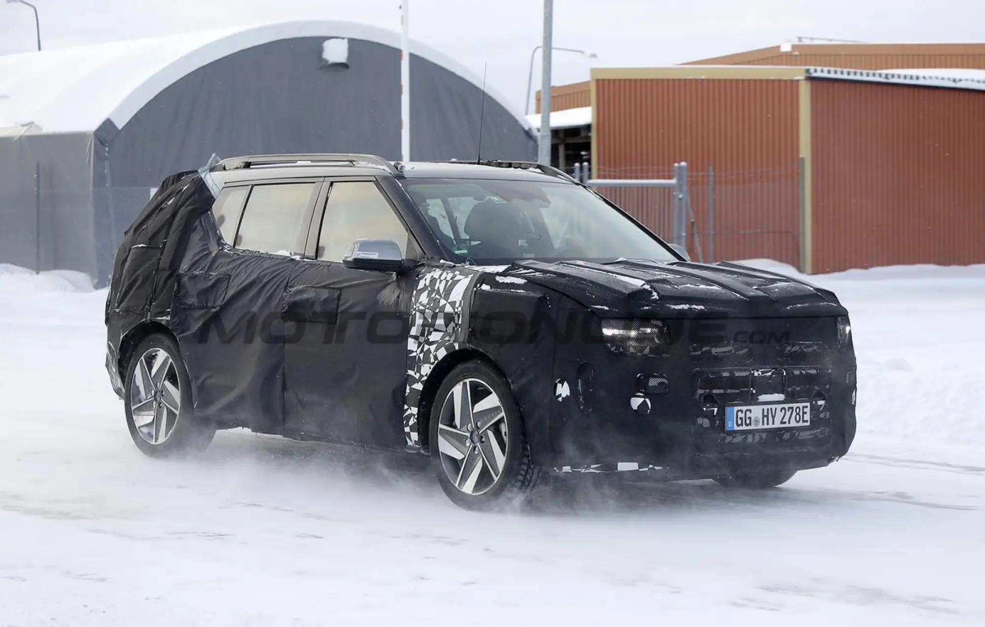 Hyundai Nexo 2025 - Foto spia 23-01-2025 - 3