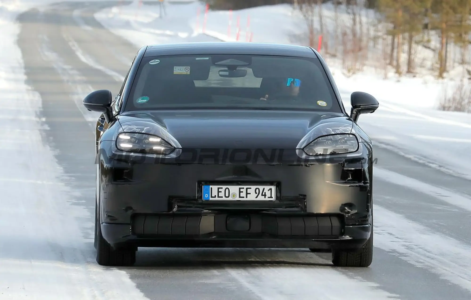 Porsche Cayenne Coupe EV - Foto spia 19-02-2025 - 1