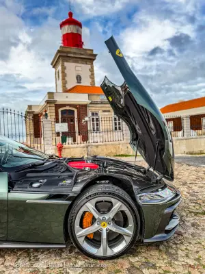 Ferrari 12Cilindri Spider - Primo test drive