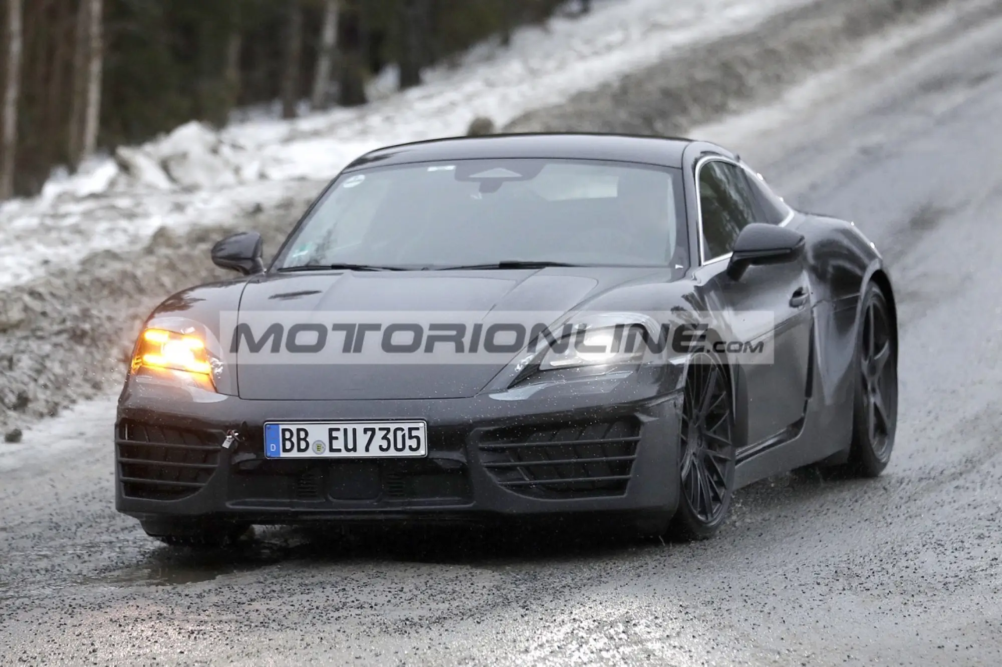 Porsche Cayman 2026 - Foto spia 25-2-2025 - 1