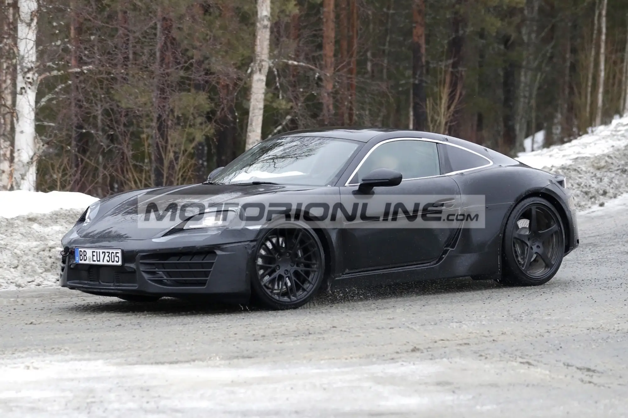 Porsche Cayman 2026 - Foto spia 25-2-2025 - 4