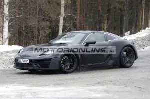 Porsche Cayman 2026 - Foto spia 25-2-2025 - 4