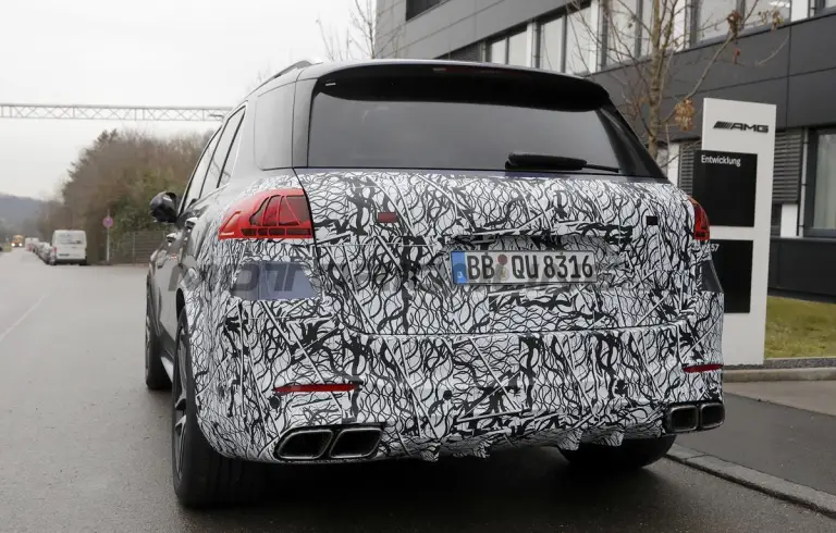 Mercedes-AMG GLE e GLS 2026 - Foto spia 25-02-2025 - 7