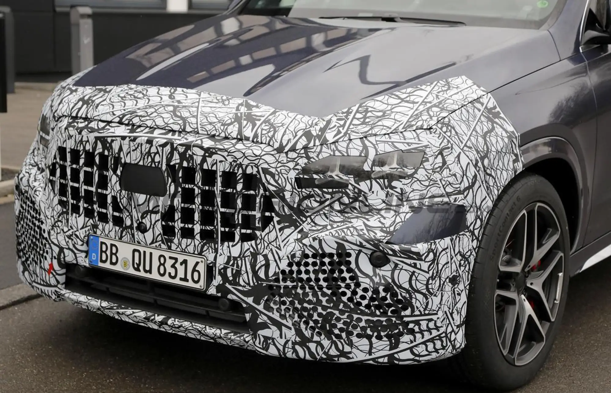 Mercedes-AMG GLE e GLS 2026 - Foto spia 25-02-2025 - 10