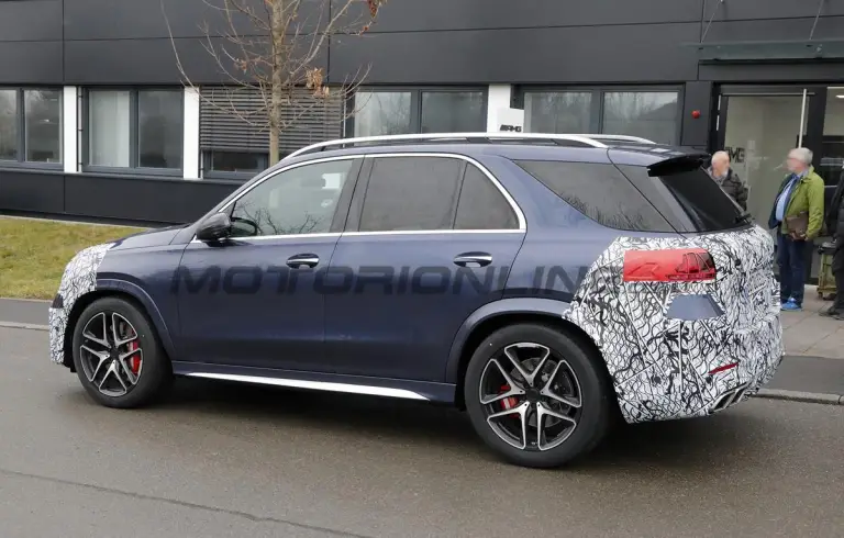Mercedes-AMG GLE e GLS 2026 - Foto spia 25-02-2025 - 5