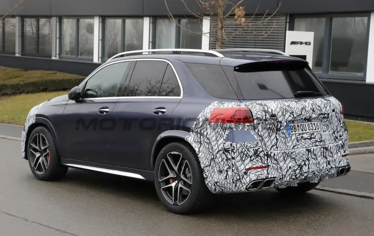 Mercedes-AMG GLE e GLS 2026 - Foto spia 25-02-2025 - 14