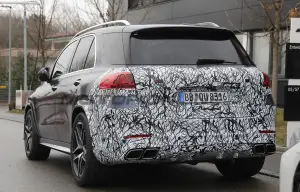 Mercedes-AMG GLE e GLS 2026 - Foto spia 25-02-2025 - 9