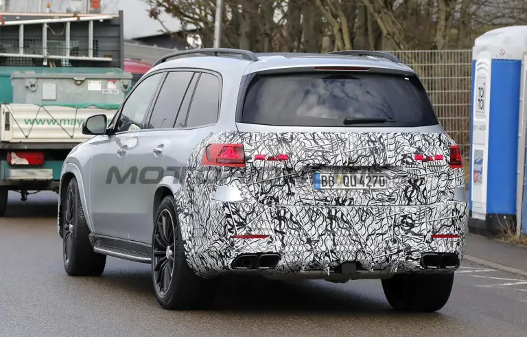 Mercedes-AMG GLE e GLS 2026 - Foto spia 25-02-2025 - 21