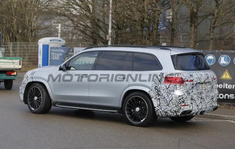 Mercedes-AMG GLE e GLS 2026 - Foto spia 25-02-2025 - 22