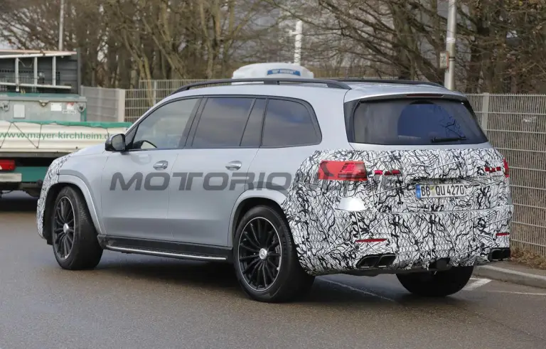 Mercedes-AMG GLE e GLS 2026 - Foto spia 25-02-2025 - 24
