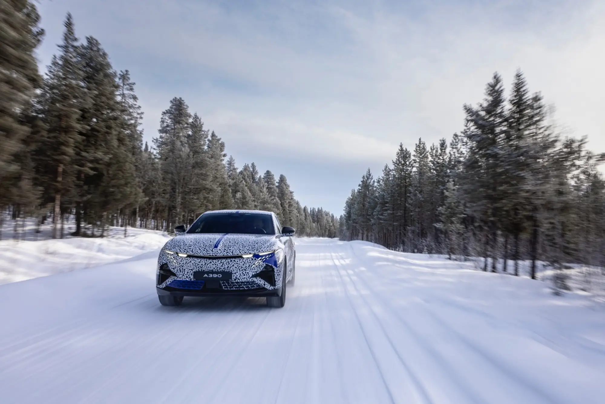 Alpine A390 - Foto test invernali 5-3-2025 - 3