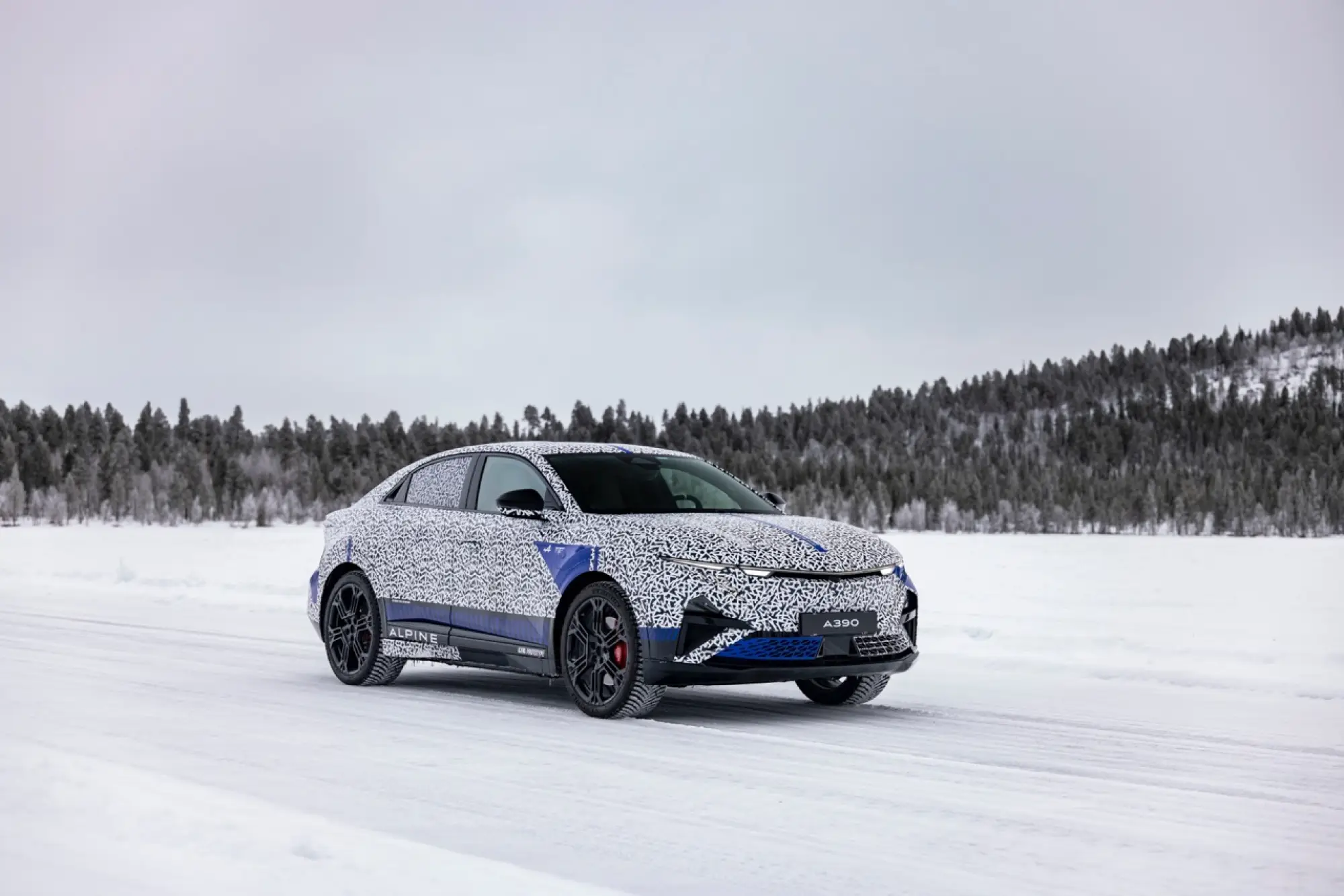 Alpine A390 - Foto test invernali 5-3-2025 - 12