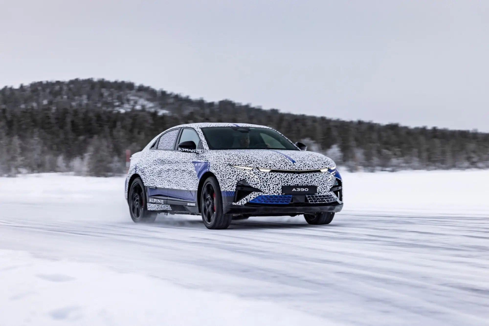Alpine A390 - Foto test invernali 5-3-2025 - 11