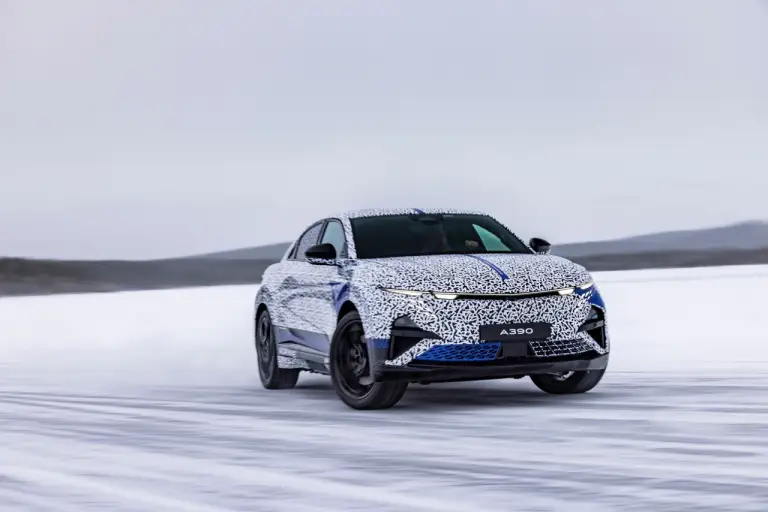 Alpine A390 - Foto test invernali 5-3-2025 - 13