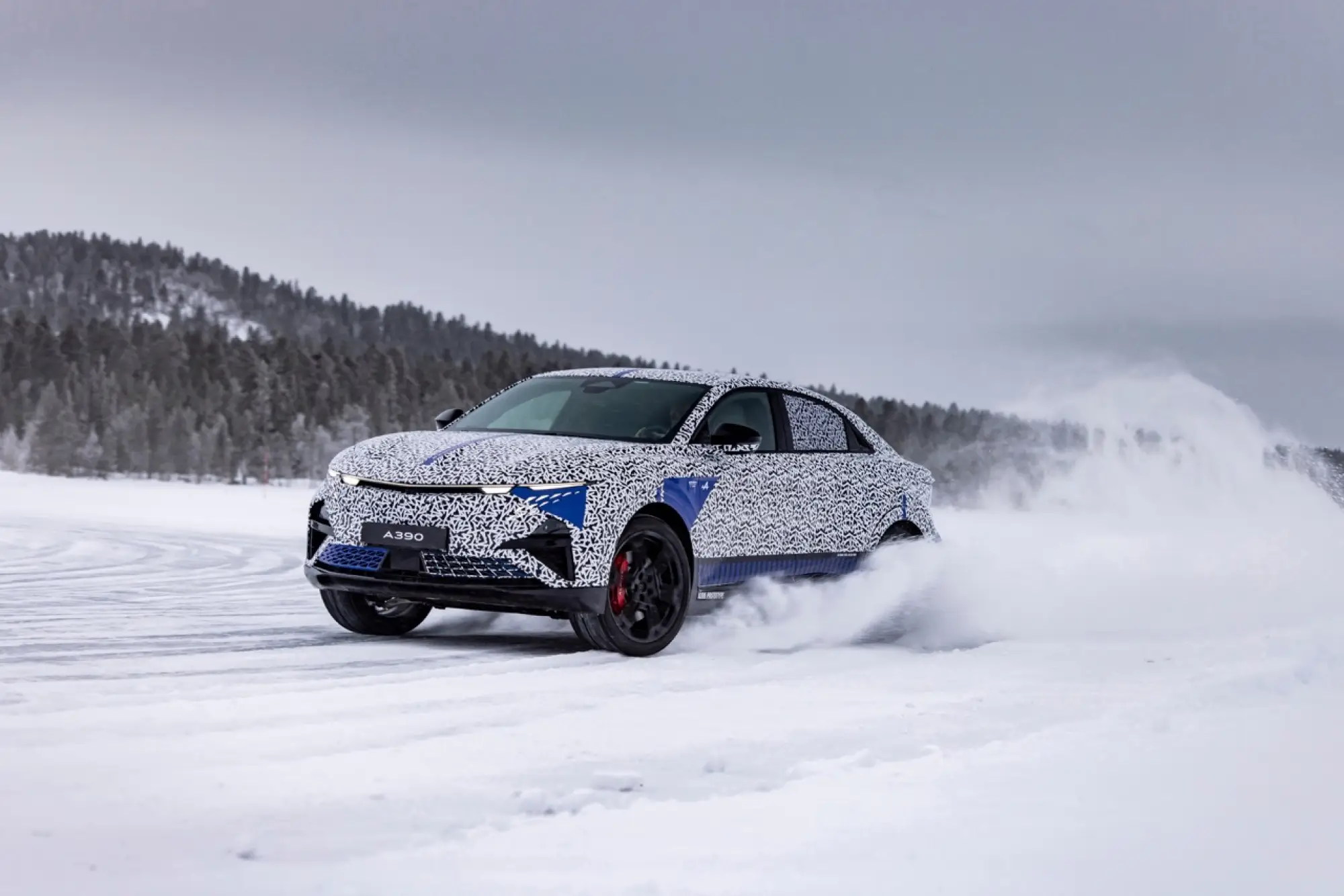 Alpine A390 - Foto test invernali 5-3-2025 - 14