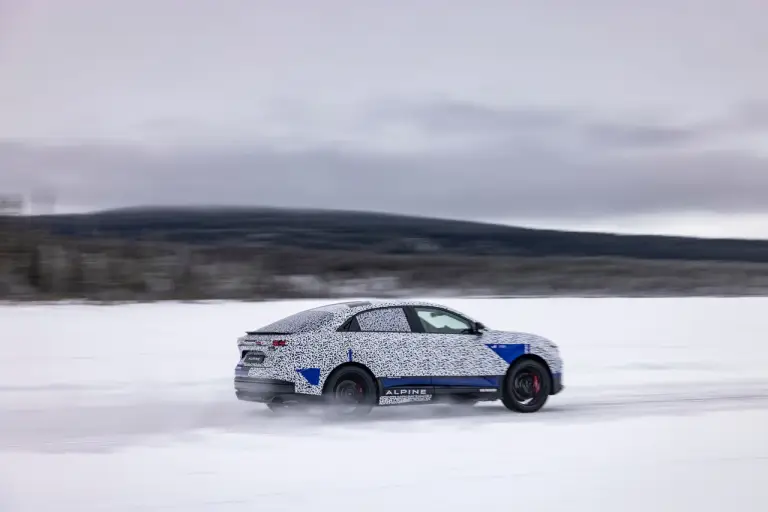 Alpine A390 - Foto test invernali 5-3-2025 - 19