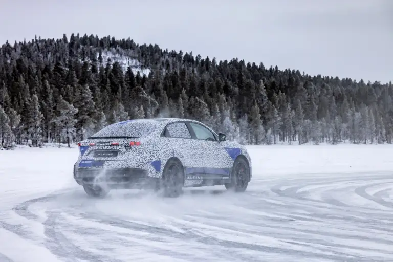 Alpine A390 - Foto test invernali 5-3-2025 - 20