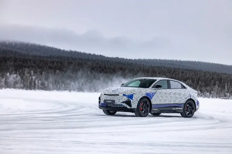 Alpine A390 - Foto test invernali 5-3-2025 - 18