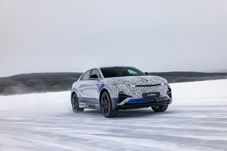Alpine A390 - Foto test invernali 5-3-2025 - 21