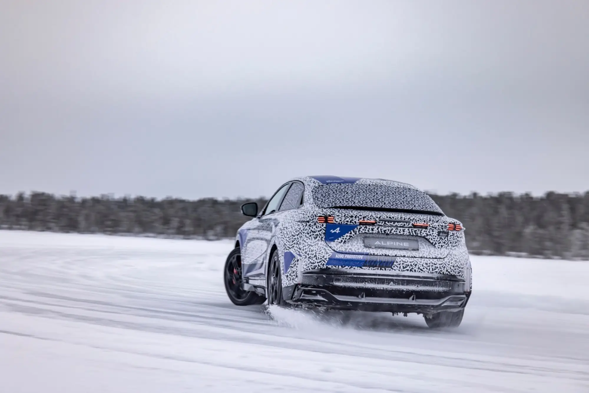 Alpine A390 - Foto test invernali 5-3-2025 - 23