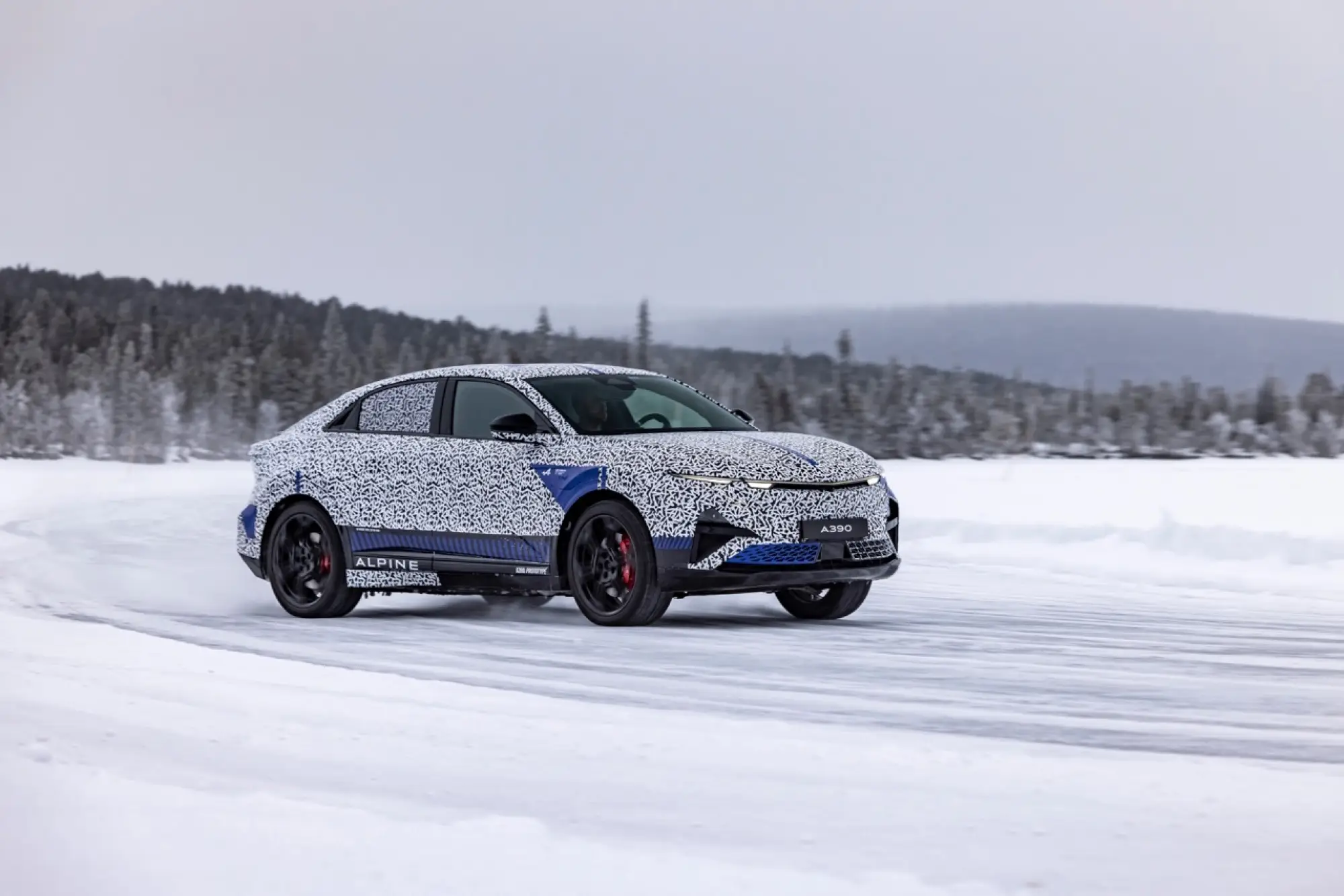 Alpine A390 - Foto test invernali 5-3-2025 - 22
