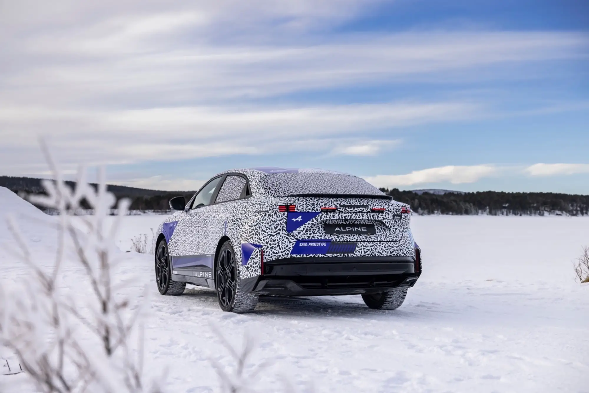 Alpine A390 - Foto test invernali 5-3-2025 - 33