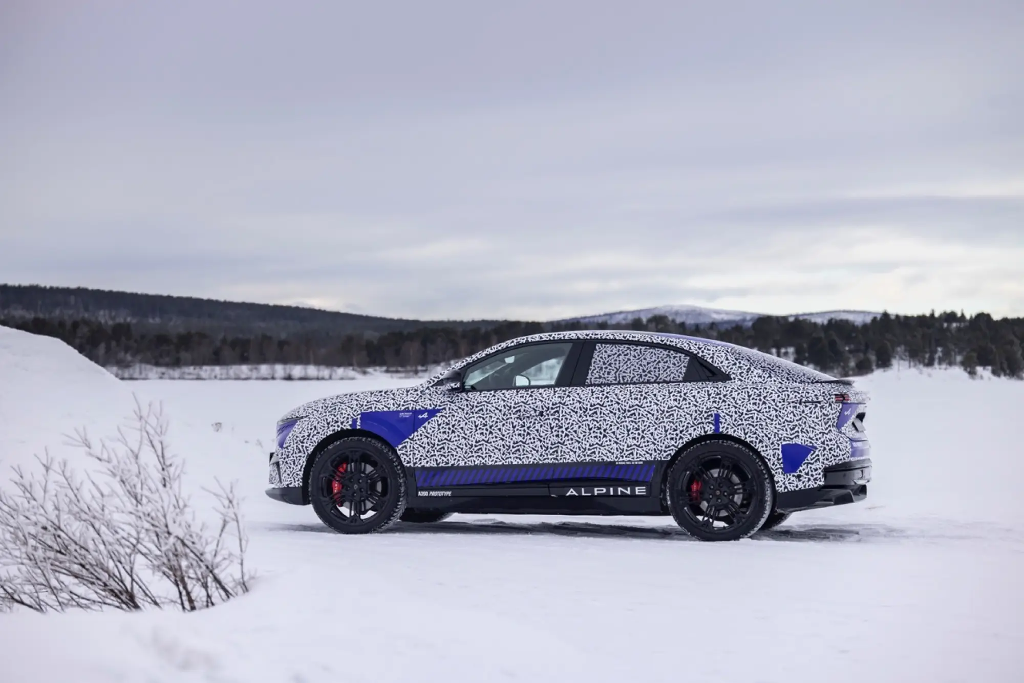 Alpine A390 - Foto test invernali 5-3-2025 - 27
