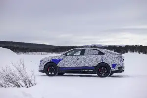 Alpine A390 - Foto test invernali 5-3-2025