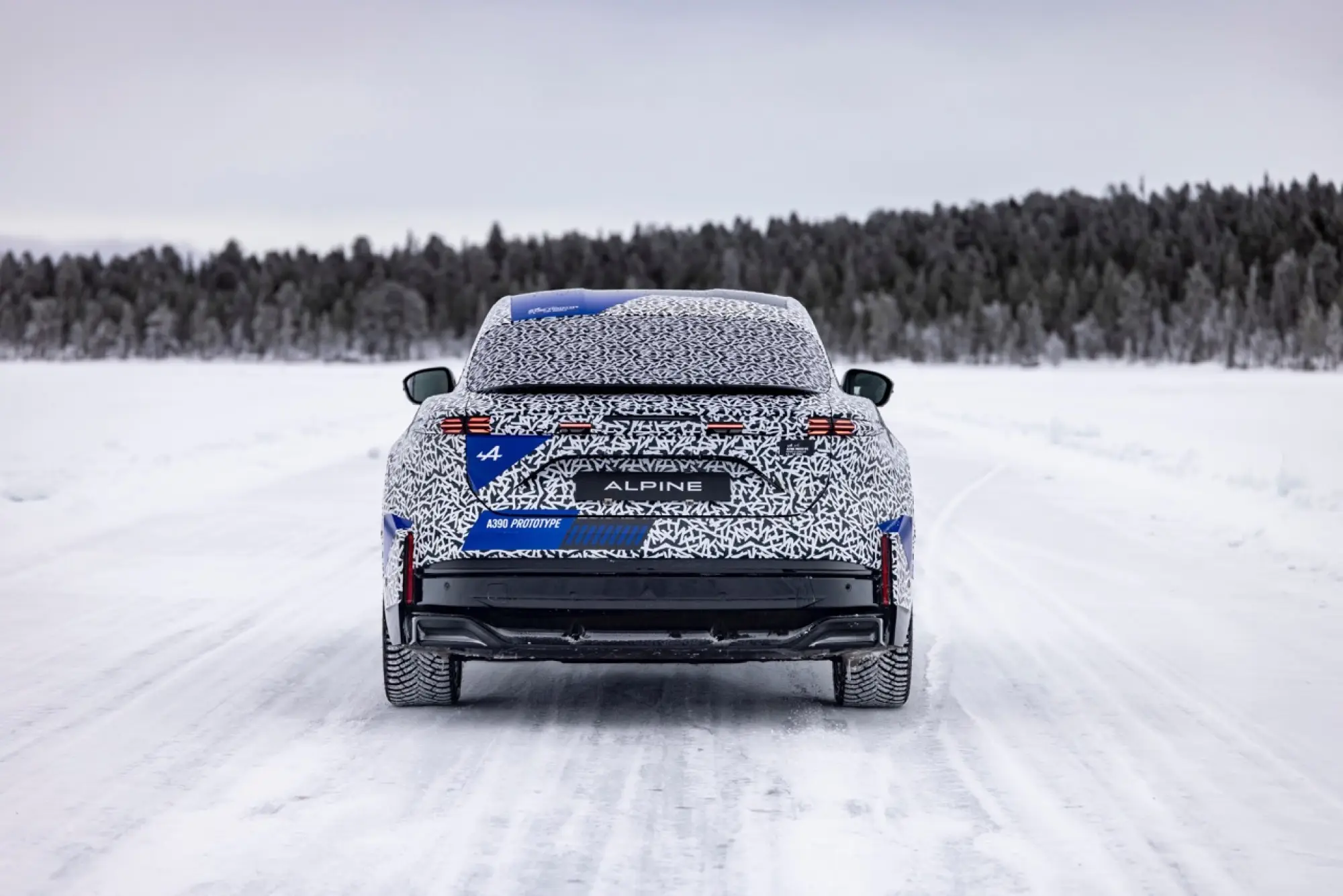 Alpine A390 - Foto test invernali 5-3-2025 - 32