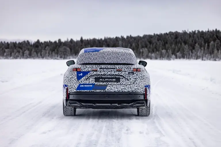 Alpine A390 - Foto test invernali 5-3-2025 - 32