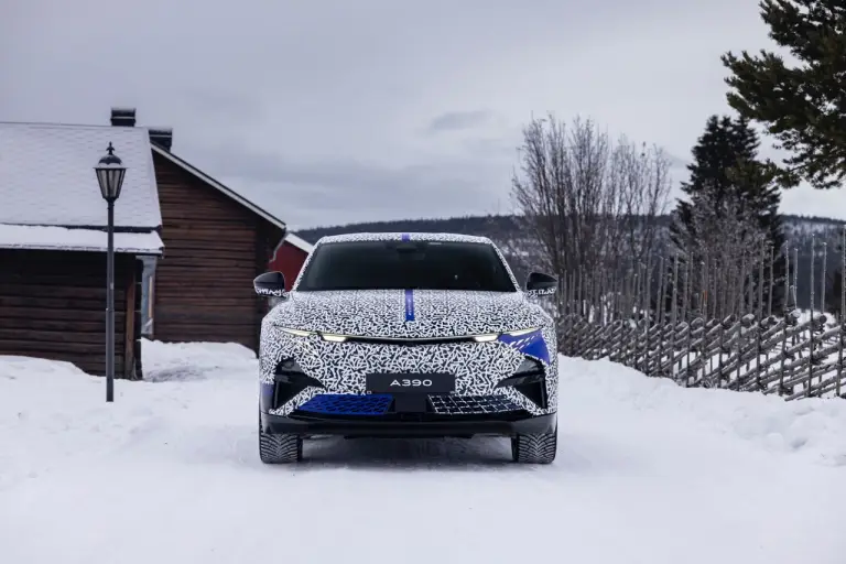 Alpine A390 - Foto test invernali 5-3-2025 - 40
