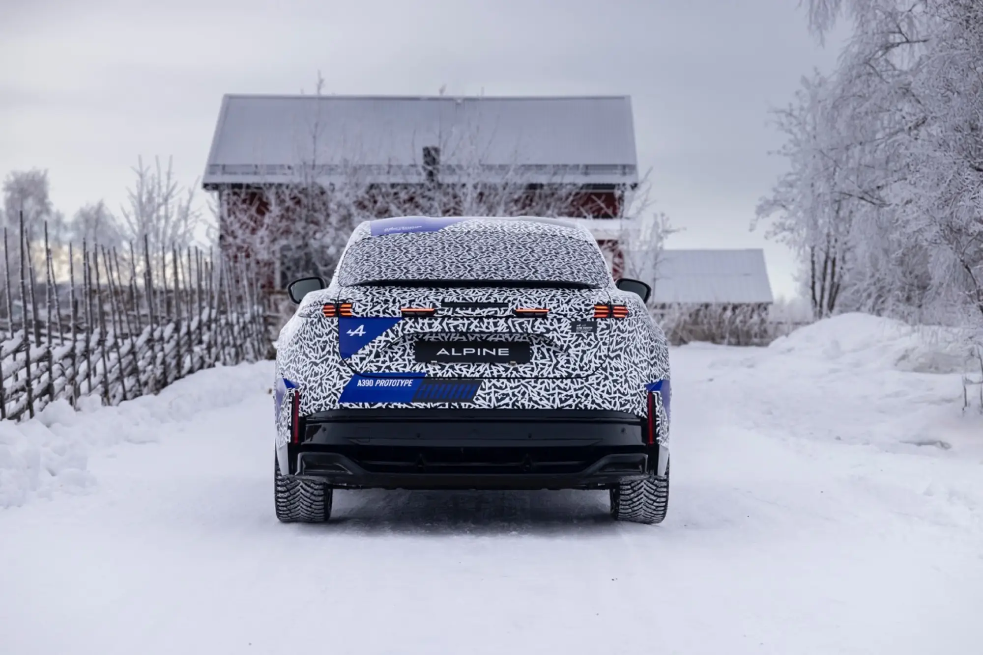 Alpine A390 - Foto test invernali 5-3-2025 - 38
