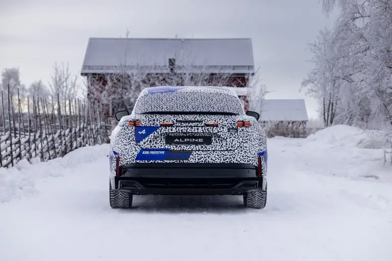 Alpine A390 - Foto test invernali 5-3-2025 - 38