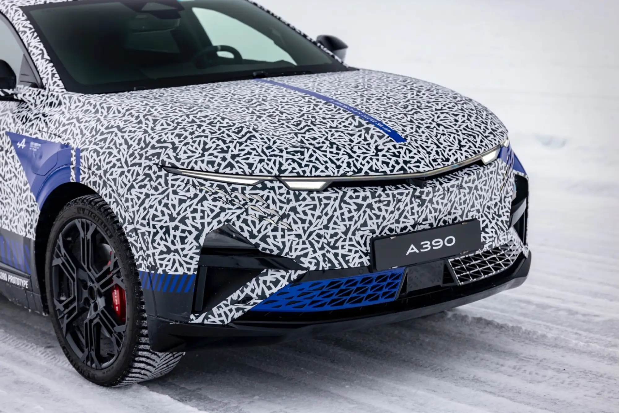 Alpine A390 - Foto test invernali 5-3-2025 - 39