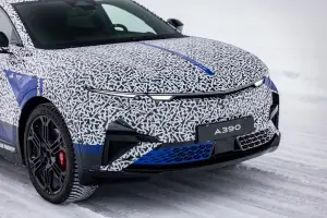 Alpine A390 - Foto test invernali 5-3-2025