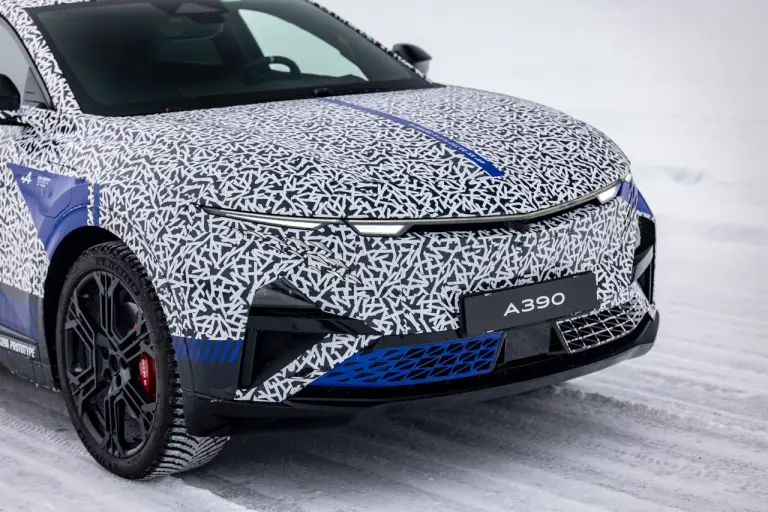 Alpine A390 - Foto test invernali 5-3-2025 - 39