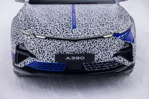 Alpine A390 - Foto test invernali 5-3-2025