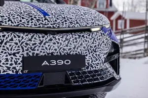 Alpine A390 - Foto test invernali 5-3-2025