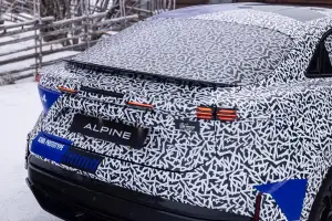 Alpine A390 - Foto test invernali 5-3-2025