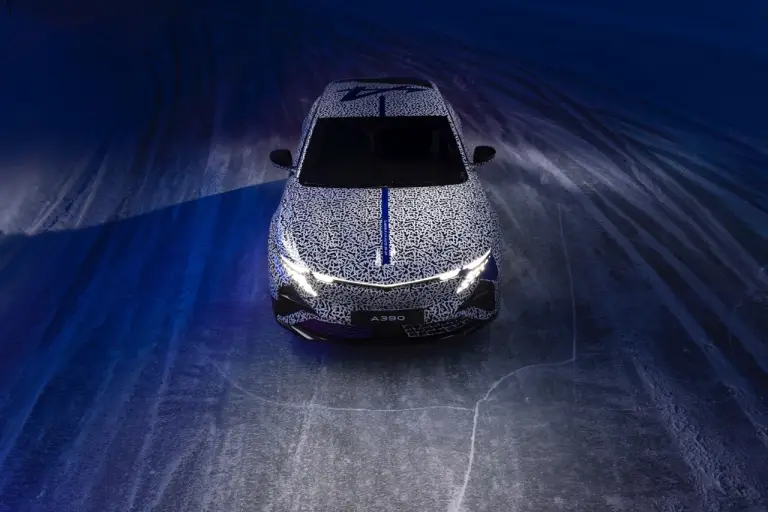 Alpine A390 - Foto test invernali 5-3-2025 - 56
