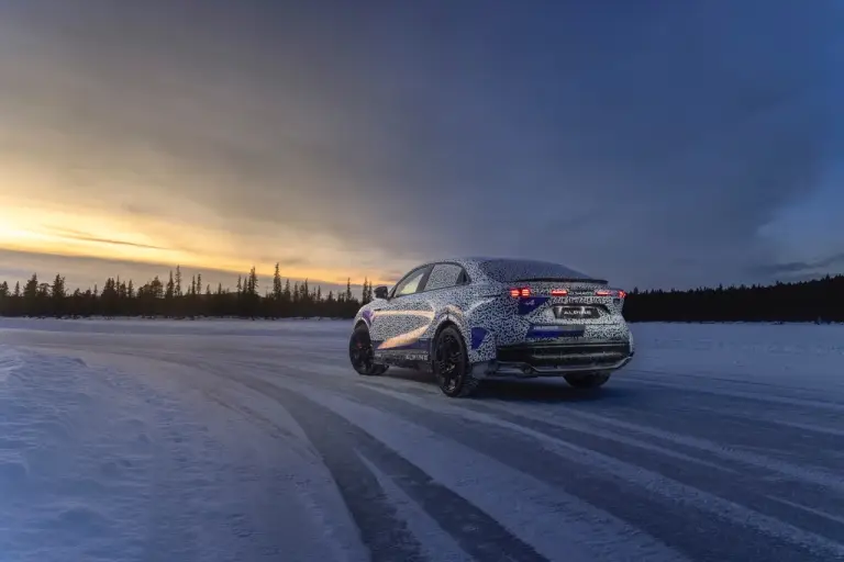 Alpine A390 - Foto test invernali 5-3-2025 - 55