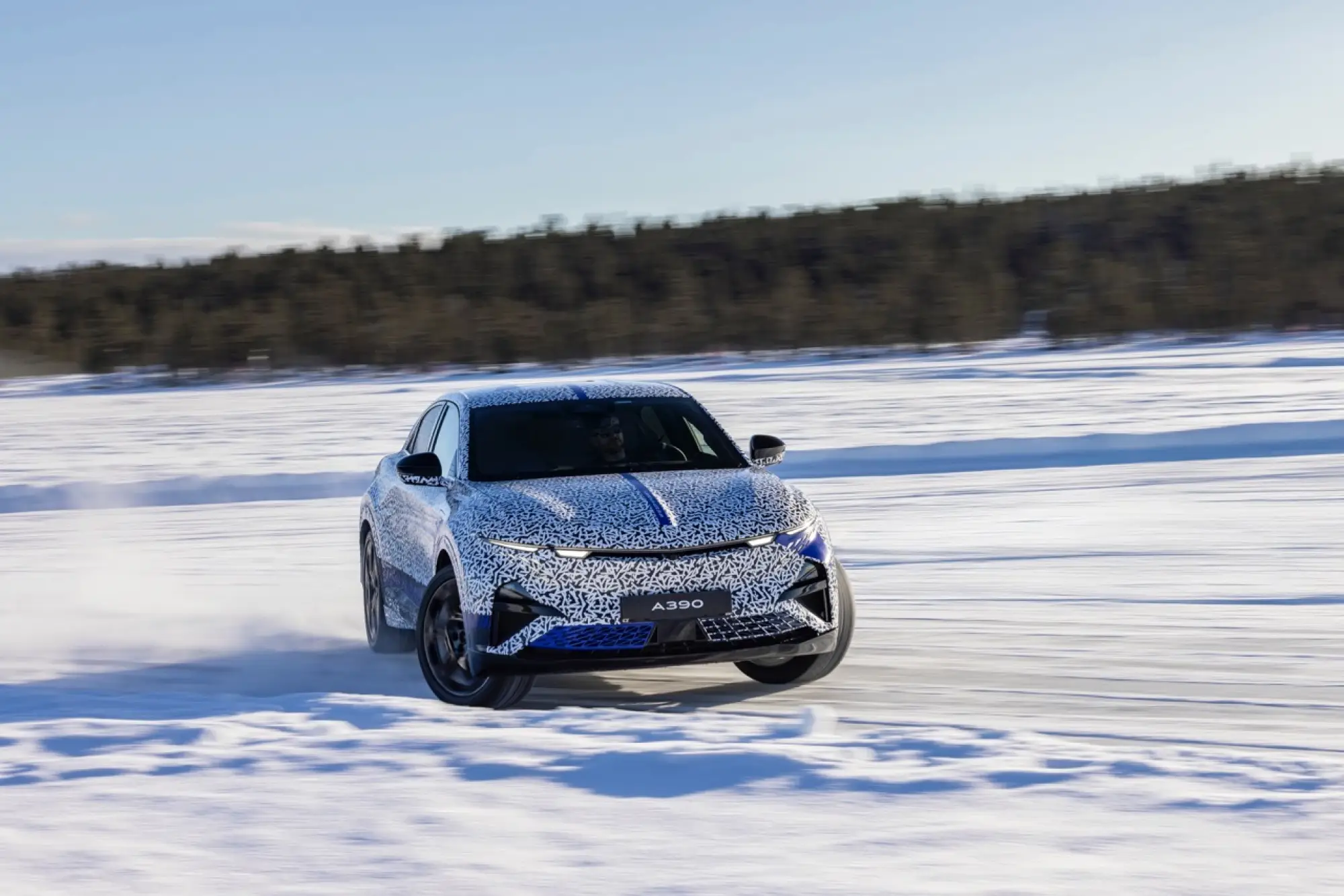 Alpine A390 - Foto test invernali 5-3-2025 - 60