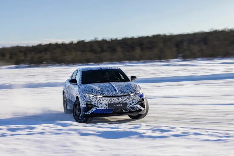Alpine A390 - Foto test invernali 5-3-2025 - 60