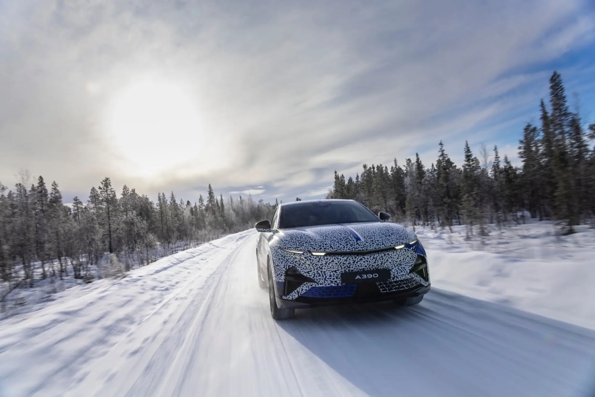 Alpine A390 - Foto test invernali 5-3-2025 - 67