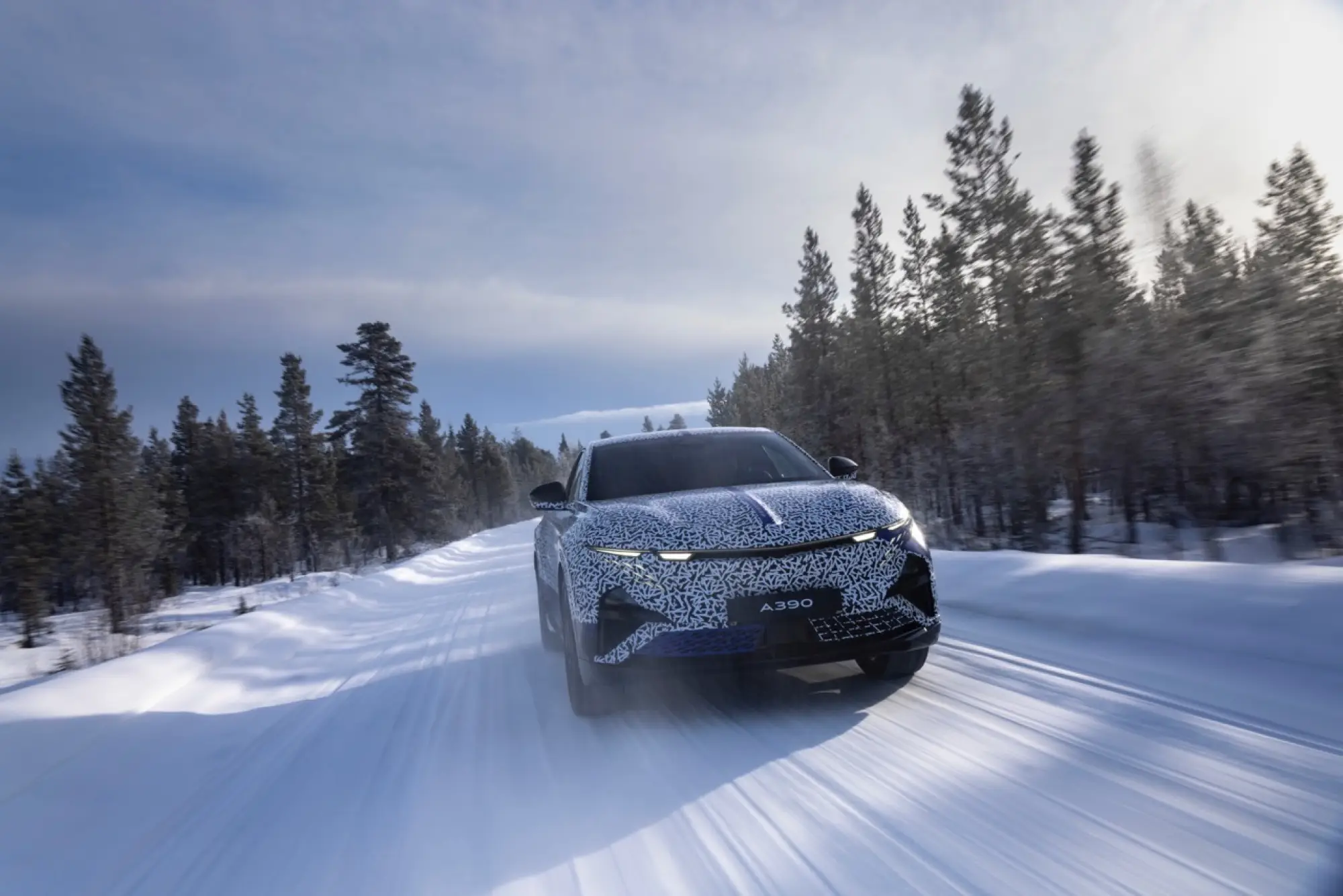 Alpine A390 - Foto test invernali 5-3-2025 - 62