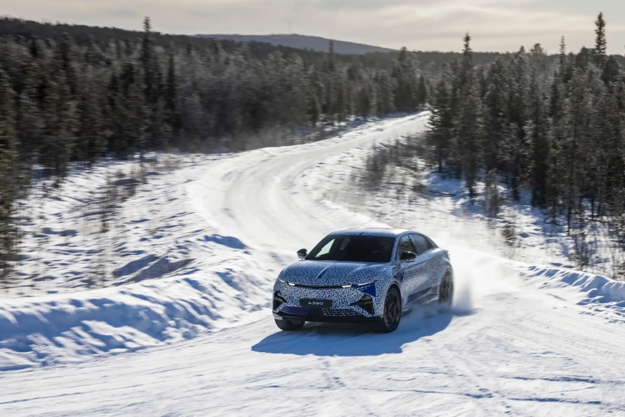 Alpine A390 - Foto test invernali 5-3-2025 - 71